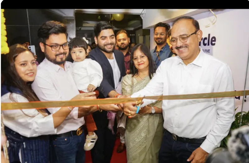 Ribbon-cutting at the SkillCircle Kolkata campus launch on AJC Bose Road
