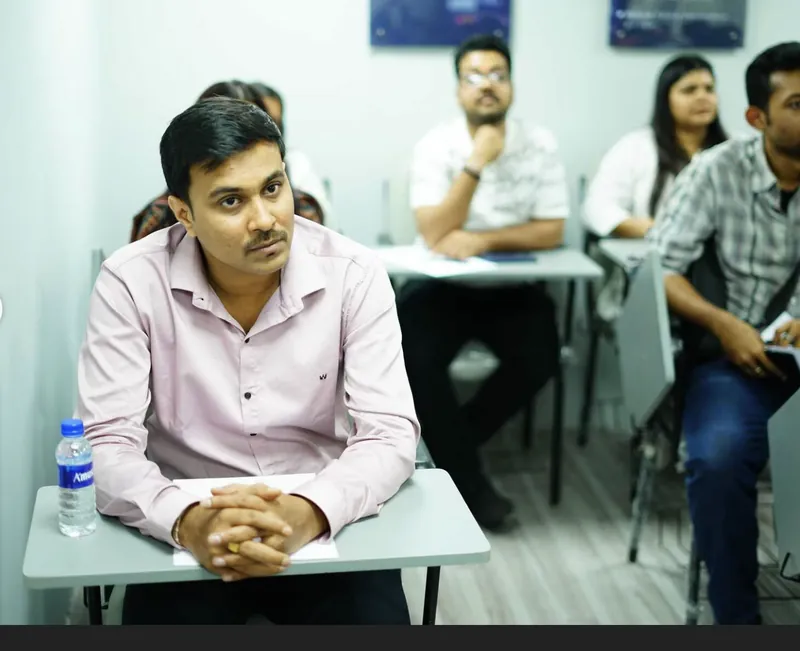 Students attending a classroom session at SkillCircle Kolkata